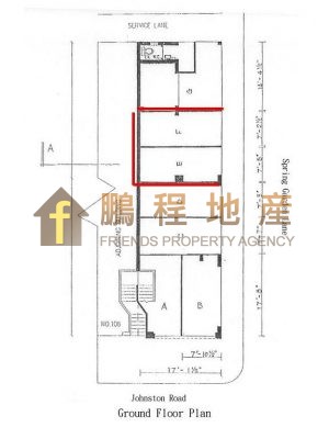 灣仔550呎旺舖出租